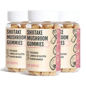 Pack De 3 Frascos-Gummies De Shiitake